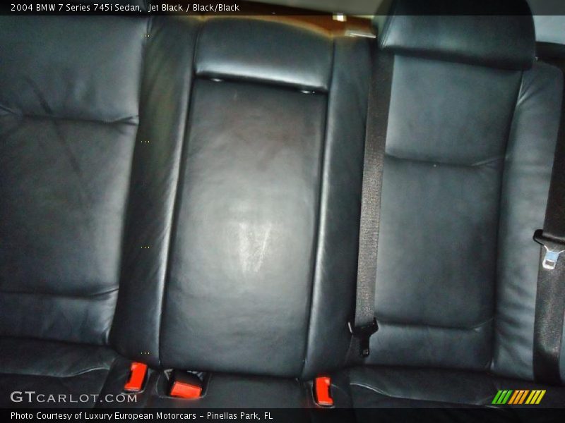 Jet Black / Black/Black 2004 BMW 7 Series 745i Sedan