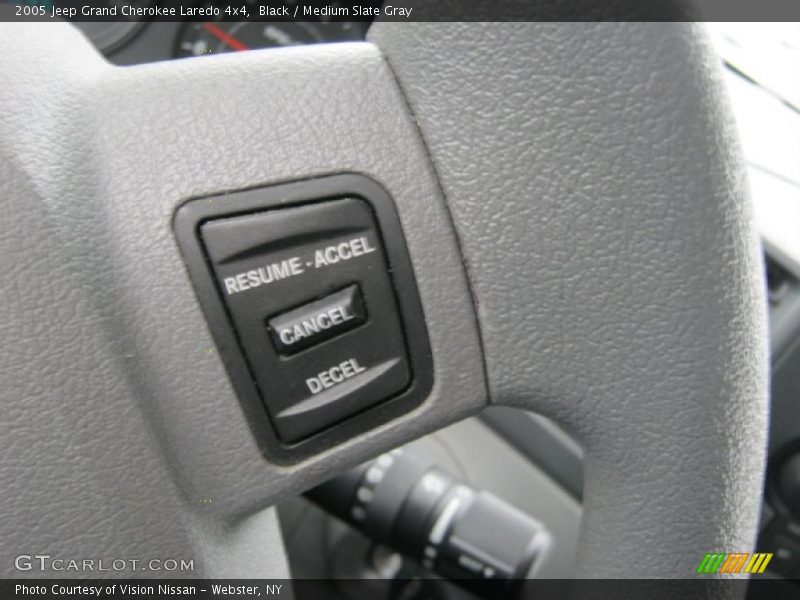 Black / Medium Slate Gray 2005 Jeep Grand Cherokee Laredo 4x4