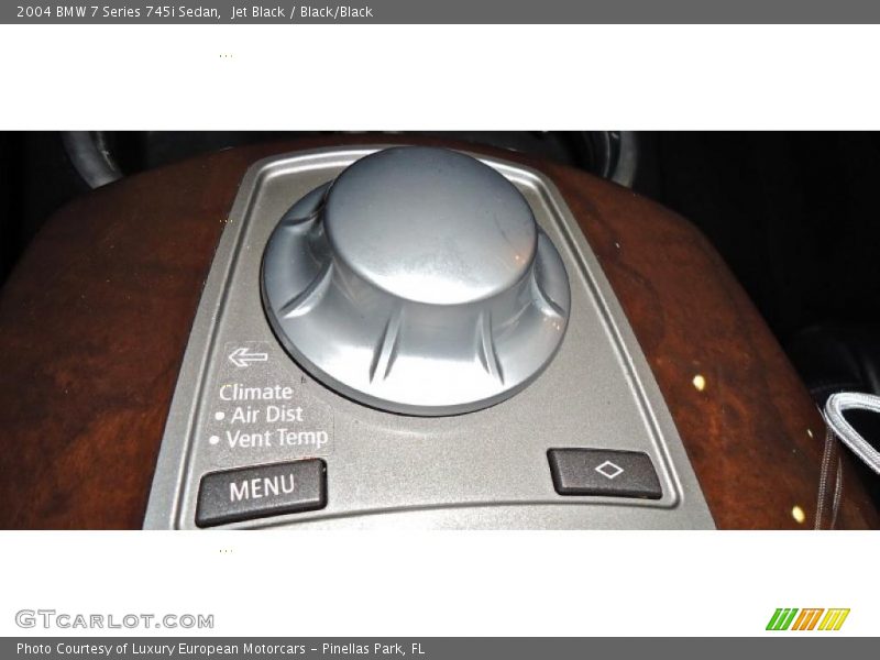 Jet Black / Black/Black 2004 BMW 7 Series 745i Sedan