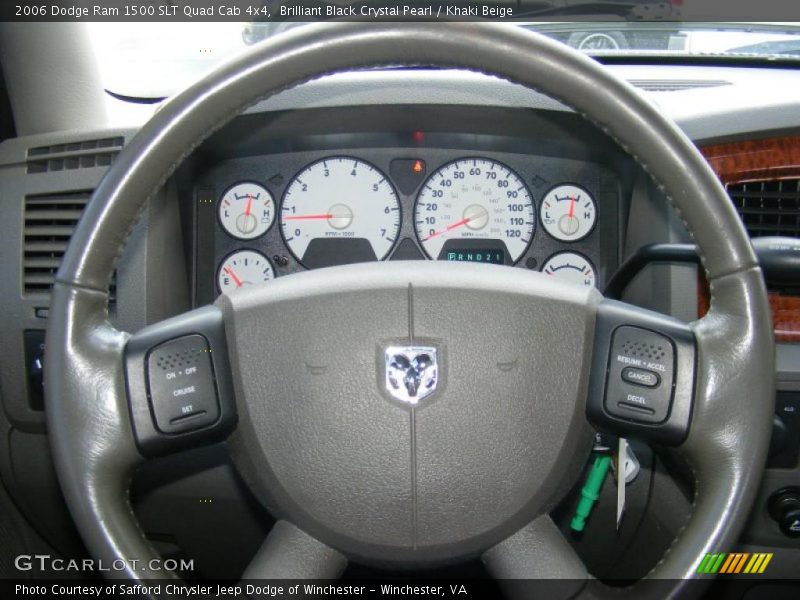  2006 Ram 1500 SLT Quad Cab 4x4 Steering Wheel