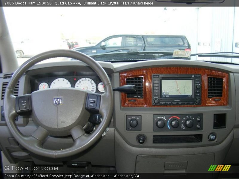 Dashboard of 2006 Ram 1500 SLT Quad Cab 4x4