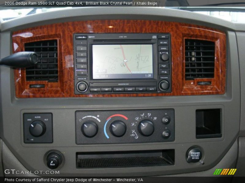 Controls of 2006 Ram 1500 SLT Quad Cab 4x4