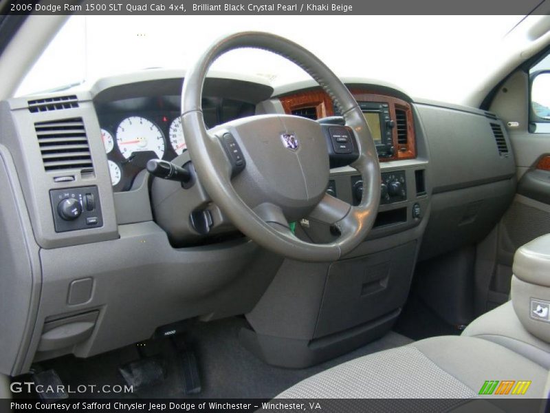 Khaki Beige Interior - 2006 Ram 1500 SLT Quad Cab 4x4 