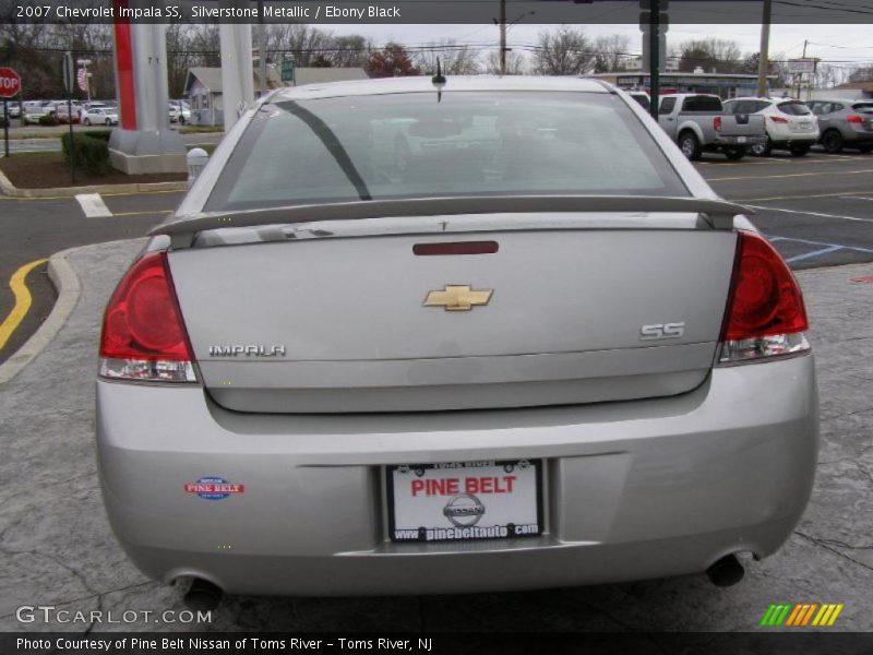 Silverstone Metallic / Ebony Black 2007 Chevrolet Impala SS