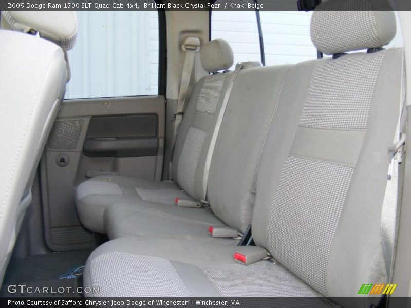  2006 Ram 1500 SLT Quad Cab 4x4 Khaki Beige Interior