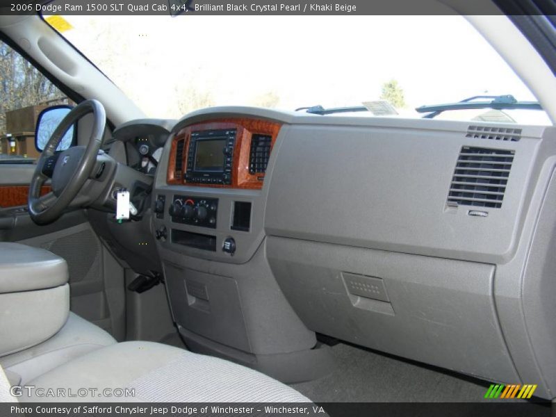 Dashboard of 2006 Ram 1500 SLT Quad Cab 4x4