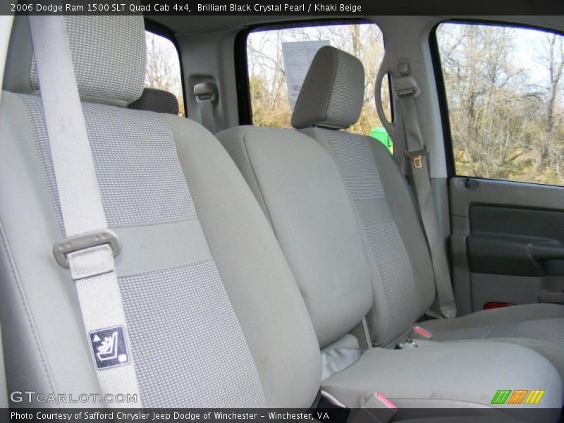  2006 Ram 1500 SLT Quad Cab 4x4 Khaki Beige Interior