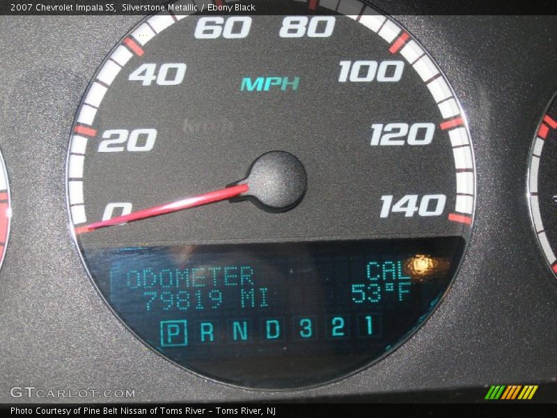 Silverstone Metallic / Ebony Black 2007 Chevrolet Impala SS