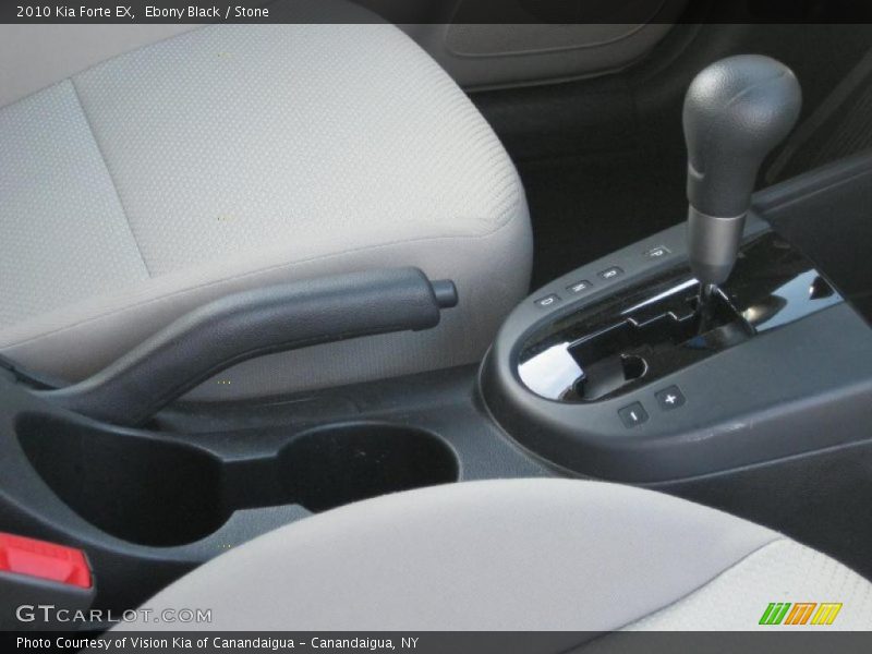 Ebony Black / Stone 2010 Kia Forte EX