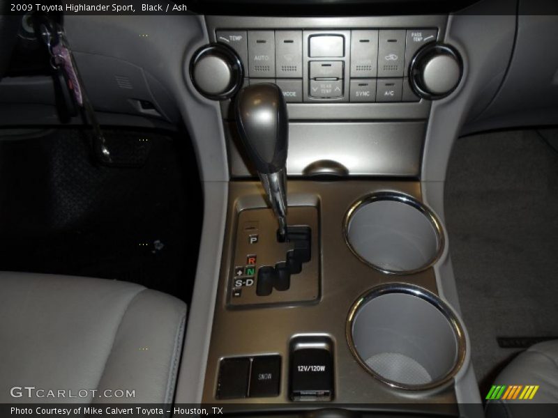 Black / Ash 2009 Toyota Highlander Sport