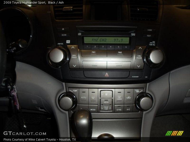 Black / Ash 2009 Toyota Highlander Sport