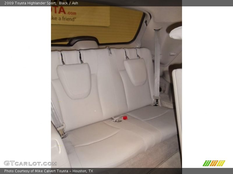 Black / Ash 2009 Toyota Highlander Sport