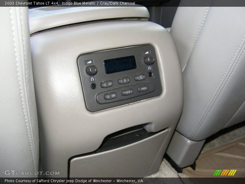 Indigo Blue Metallic / Gray/Dark Charcoal 2003 Chevrolet Tahoe LT 4x4