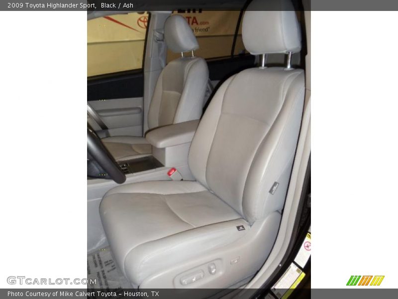 Black / Ash 2009 Toyota Highlander Sport