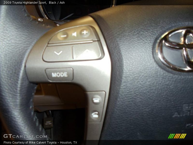 Black / Ash 2009 Toyota Highlander Sport