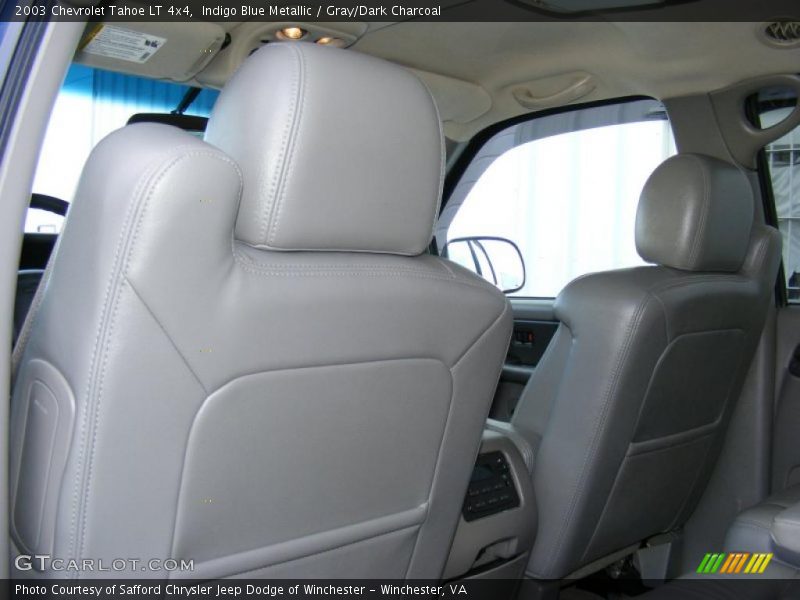 Indigo Blue Metallic / Gray/Dark Charcoal 2003 Chevrolet Tahoe LT 4x4