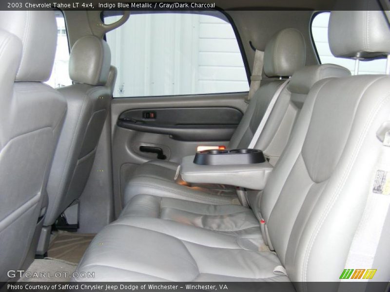 Indigo Blue Metallic / Gray/Dark Charcoal 2003 Chevrolet Tahoe LT 4x4