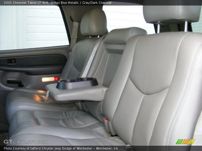 Indigo Blue Metallic / Gray/Dark Charcoal 2003 Chevrolet Tahoe LT 4x4
