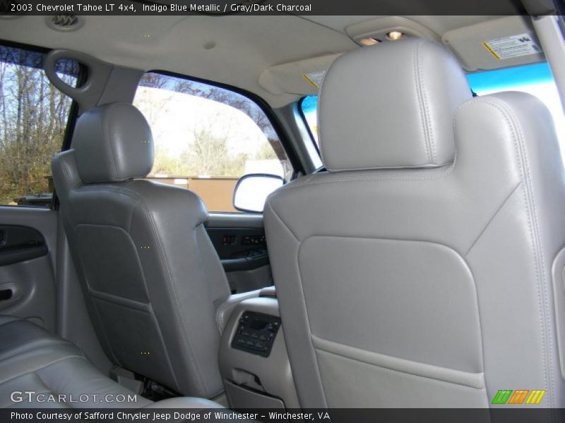 Indigo Blue Metallic / Gray/Dark Charcoal 2003 Chevrolet Tahoe LT 4x4