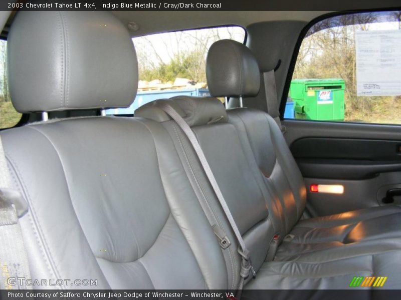 Indigo Blue Metallic / Gray/Dark Charcoal 2003 Chevrolet Tahoe LT 4x4