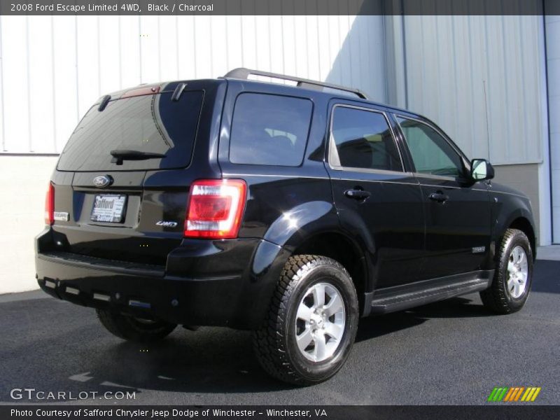  2008 Escape Limited 4WD Black