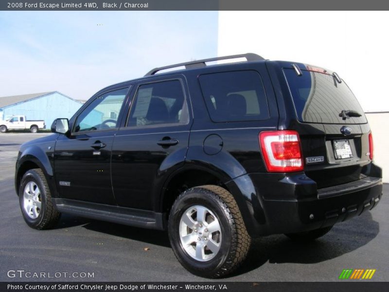 Black / Charcoal 2008 Ford Escape Limited 4WD
