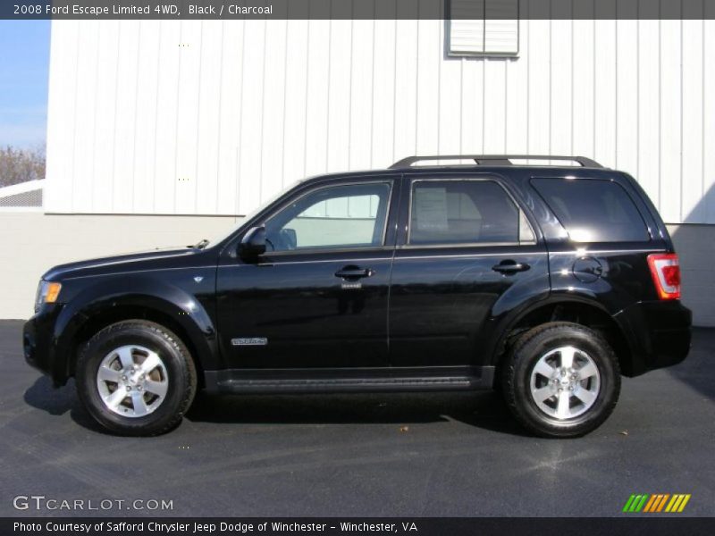  2008 Escape Limited 4WD Black
