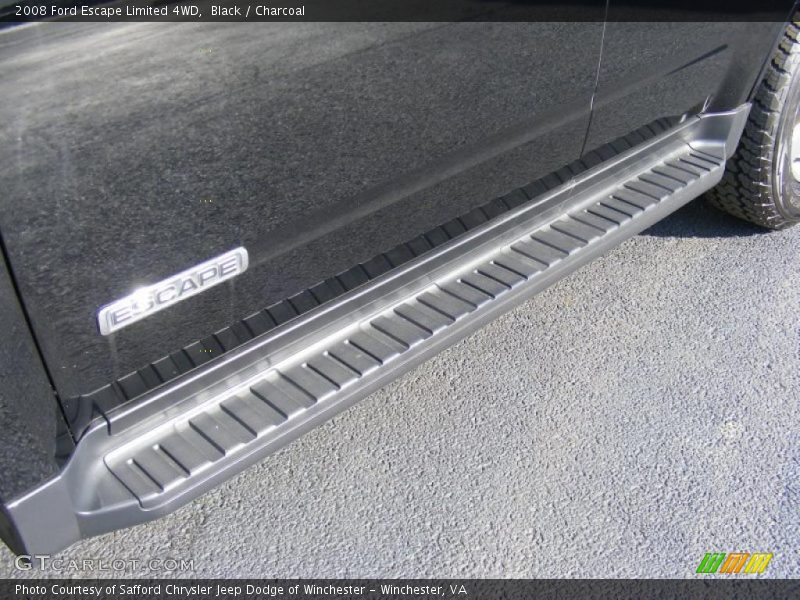 Black / Charcoal 2008 Ford Escape Limited 4WD