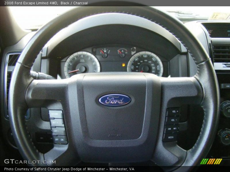  2008 Escape Limited 4WD Steering Wheel