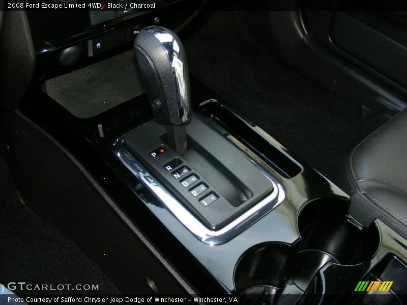  2008 Escape Limited 4WD 4 Speed Automatic Shifter