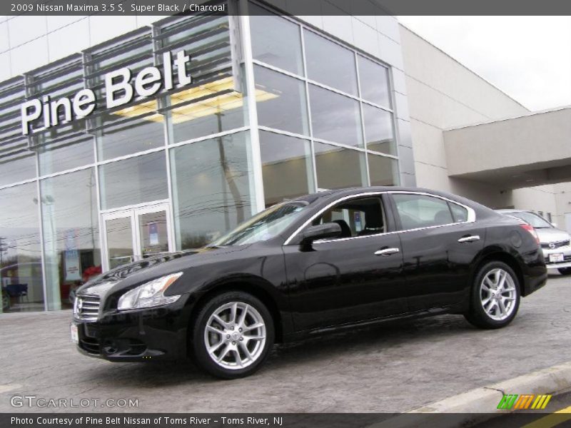 Super Black / Charcoal 2009 Nissan Maxima 3.5 S