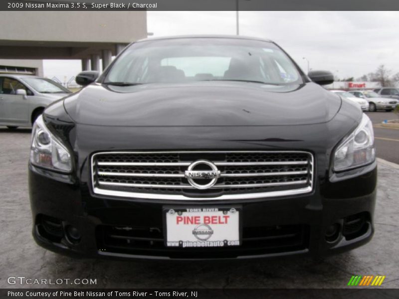 Super Black / Charcoal 2009 Nissan Maxima 3.5 S