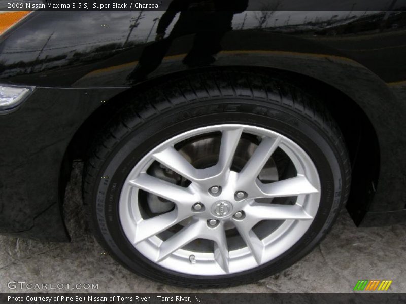 Super Black / Charcoal 2009 Nissan Maxima 3.5 S