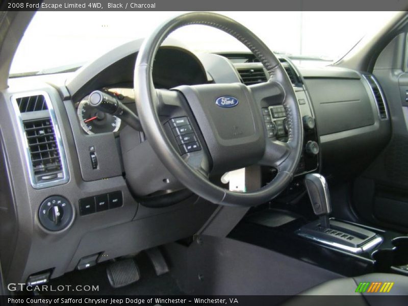 Charcoal Interior - 2008 Escape Limited 4WD 