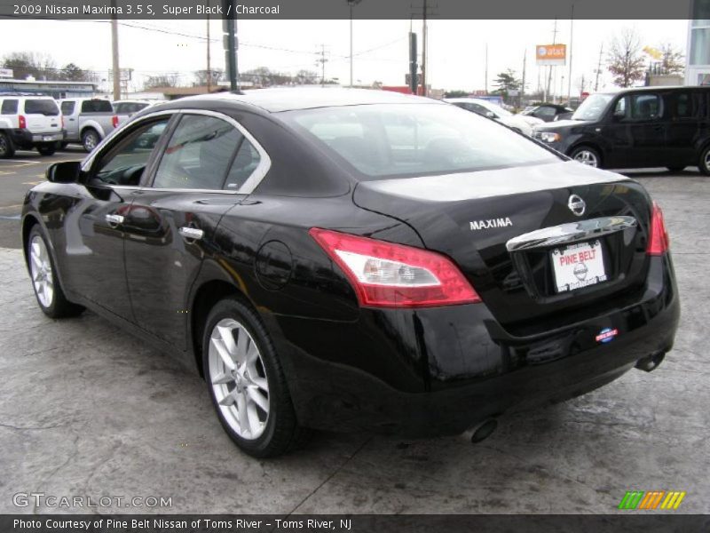 Super Black / Charcoal 2009 Nissan Maxima 3.5 S