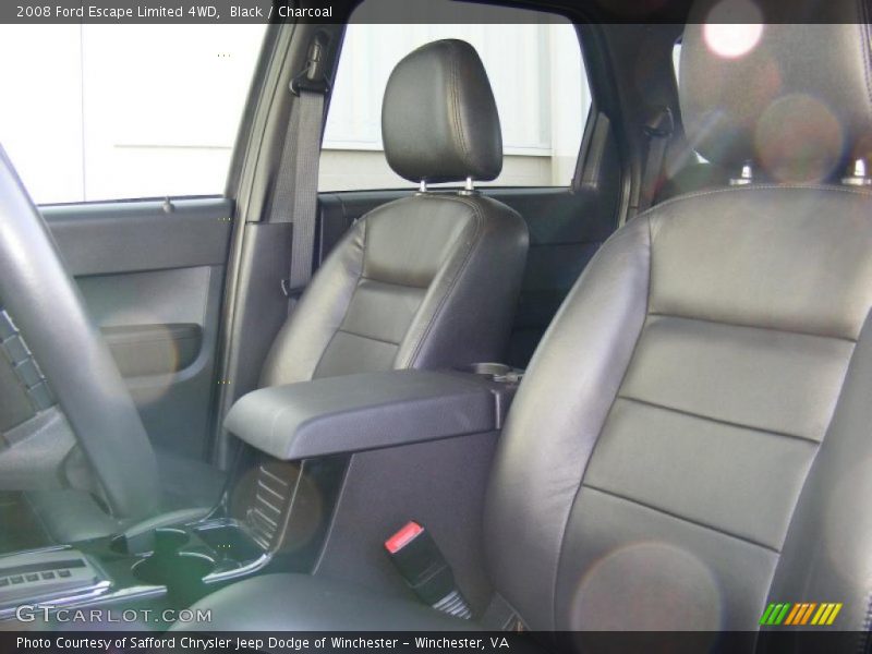  2008 Escape Limited 4WD Charcoal Interior