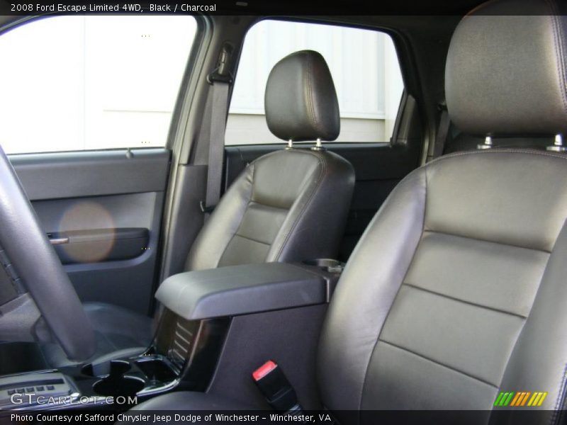  2008 Escape Limited 4WD Charcoal Interior