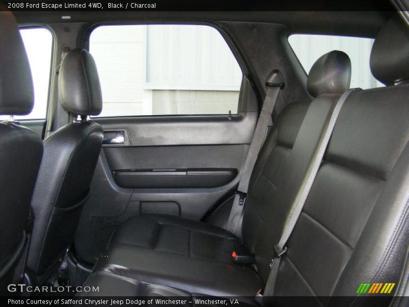  2008 Escape Limited 4WD Charcoal Interior