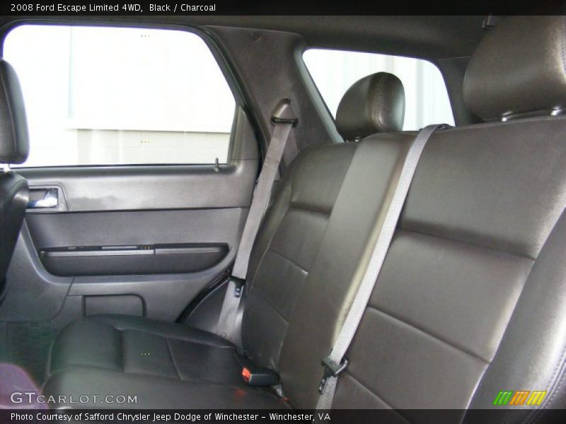  2008 Escape Limited 4WD Charcoal Interior