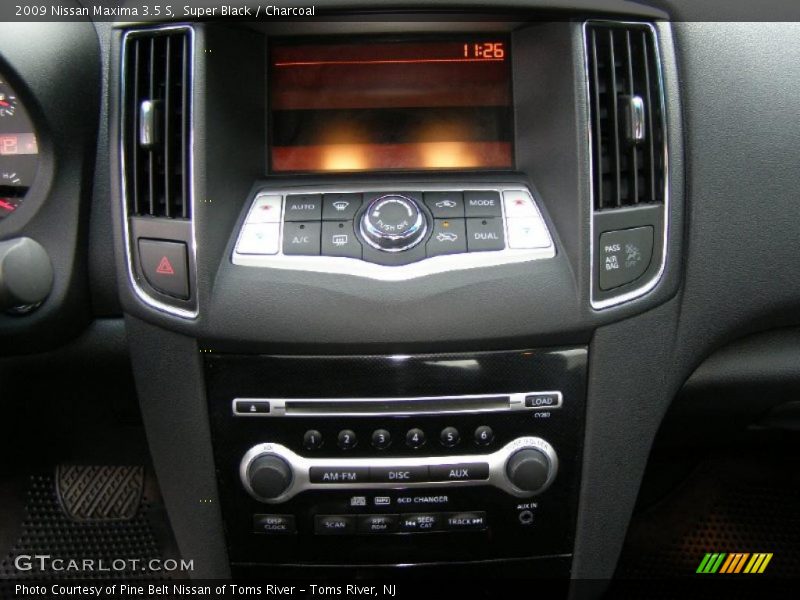 Super Black / Charcoal 2009 Nissan Maxima 3.5 S