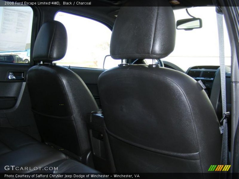 Black / Charcoal 2008 Ford Escape Limited 4WD