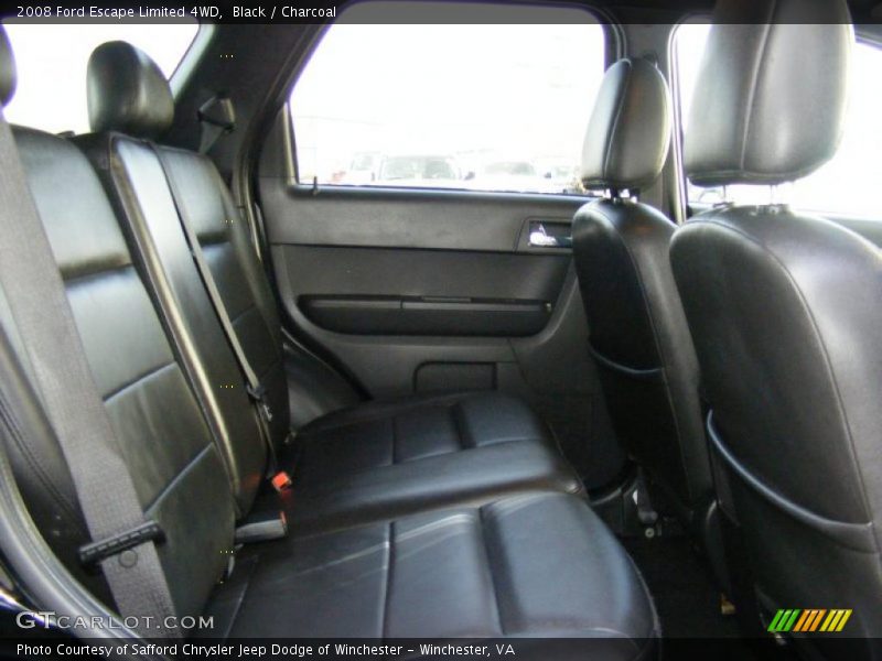  2008 Escape Limited 4WD Charcoal Interior