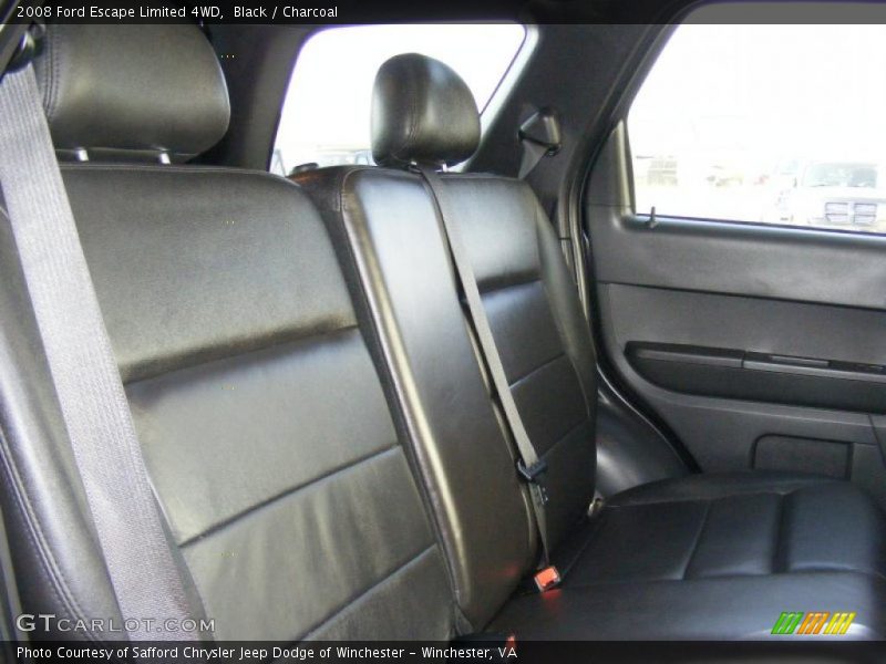  2008 Escape Limited 4WD Charcoal Interior