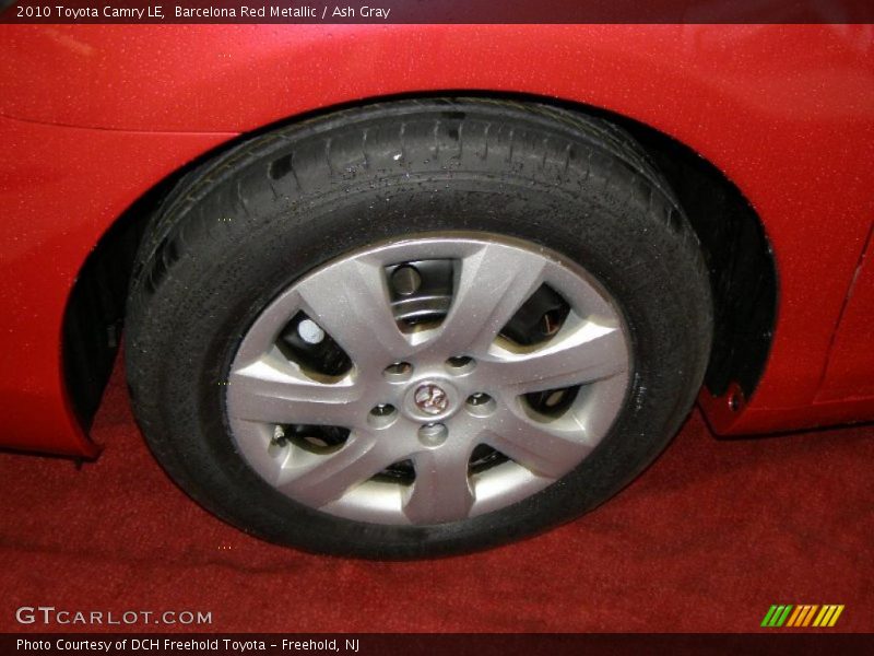 Barcelona Red Metallic / Ash Gray 2010 Toyota Camry LE