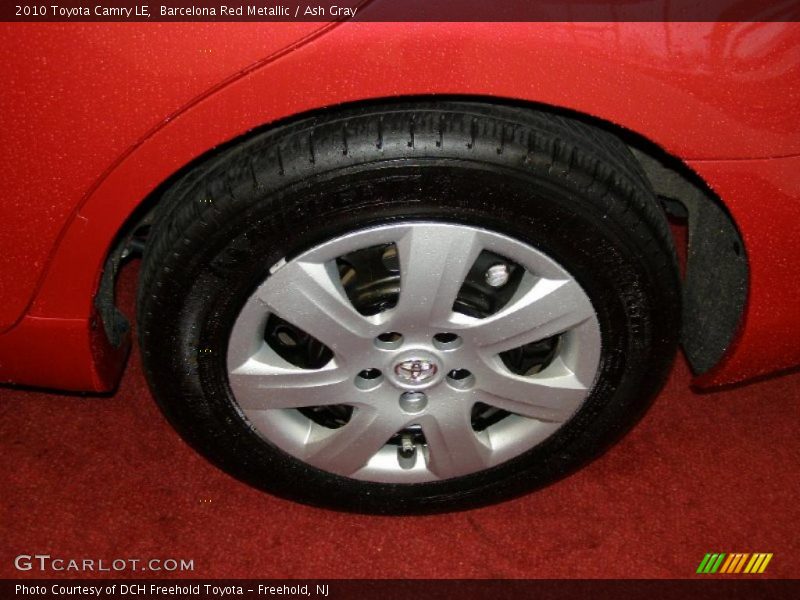 Barcelona Red Metallic / Ash Gray 2010 Toyota Camry LE