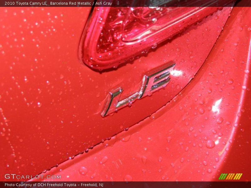 Barcelona Red Metallic / Ash Gray 2010 Toyota Camry LE