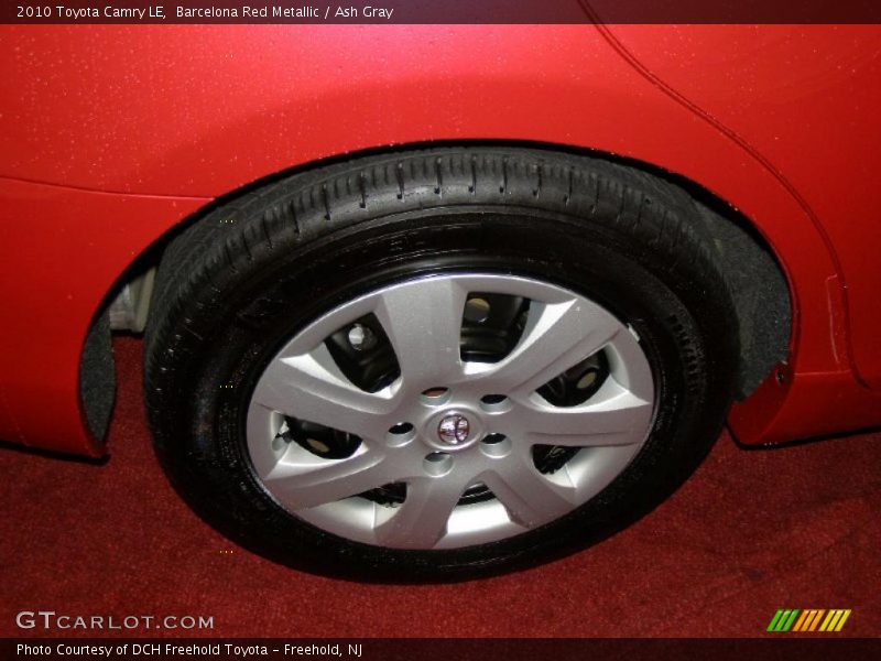 Barcelona Red Metallic / Ash Gray 2010 Toyota Camry LE
