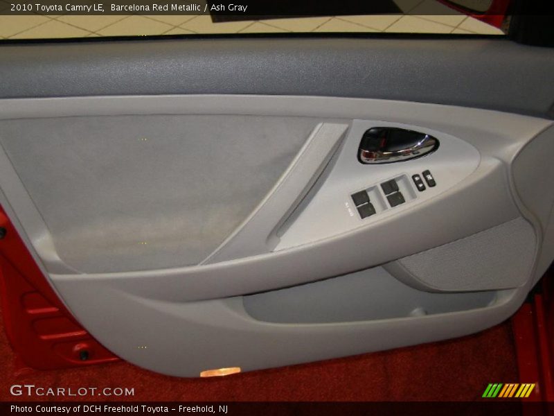Barcelona Red Metallic / Ash Gray 2010 Toyota Camry LE