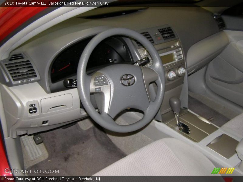 Barcelona Red Metallic / Ash Gray 2010 Toyota Camry LE