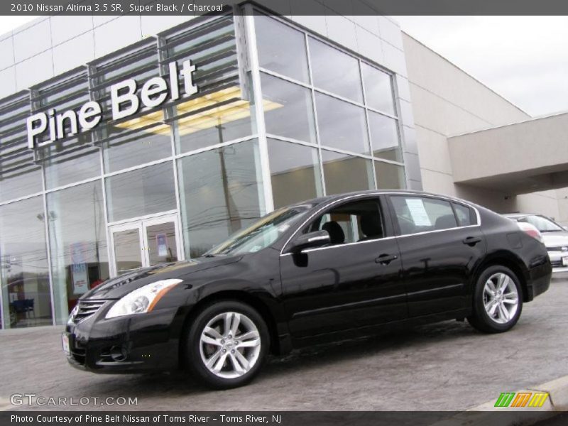 Super Black / Charcoal 2010 Nissan Altima 3.5 SR